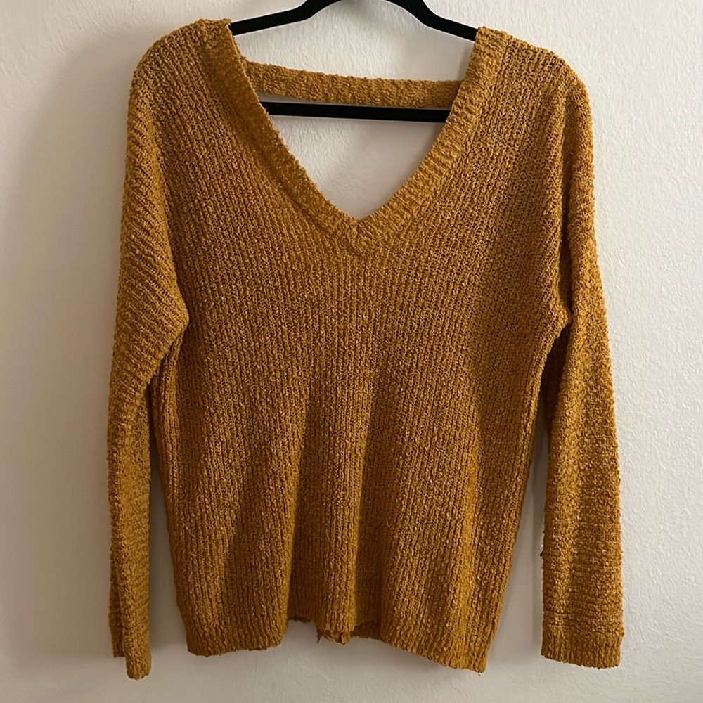 Mustard Yellow Sweater